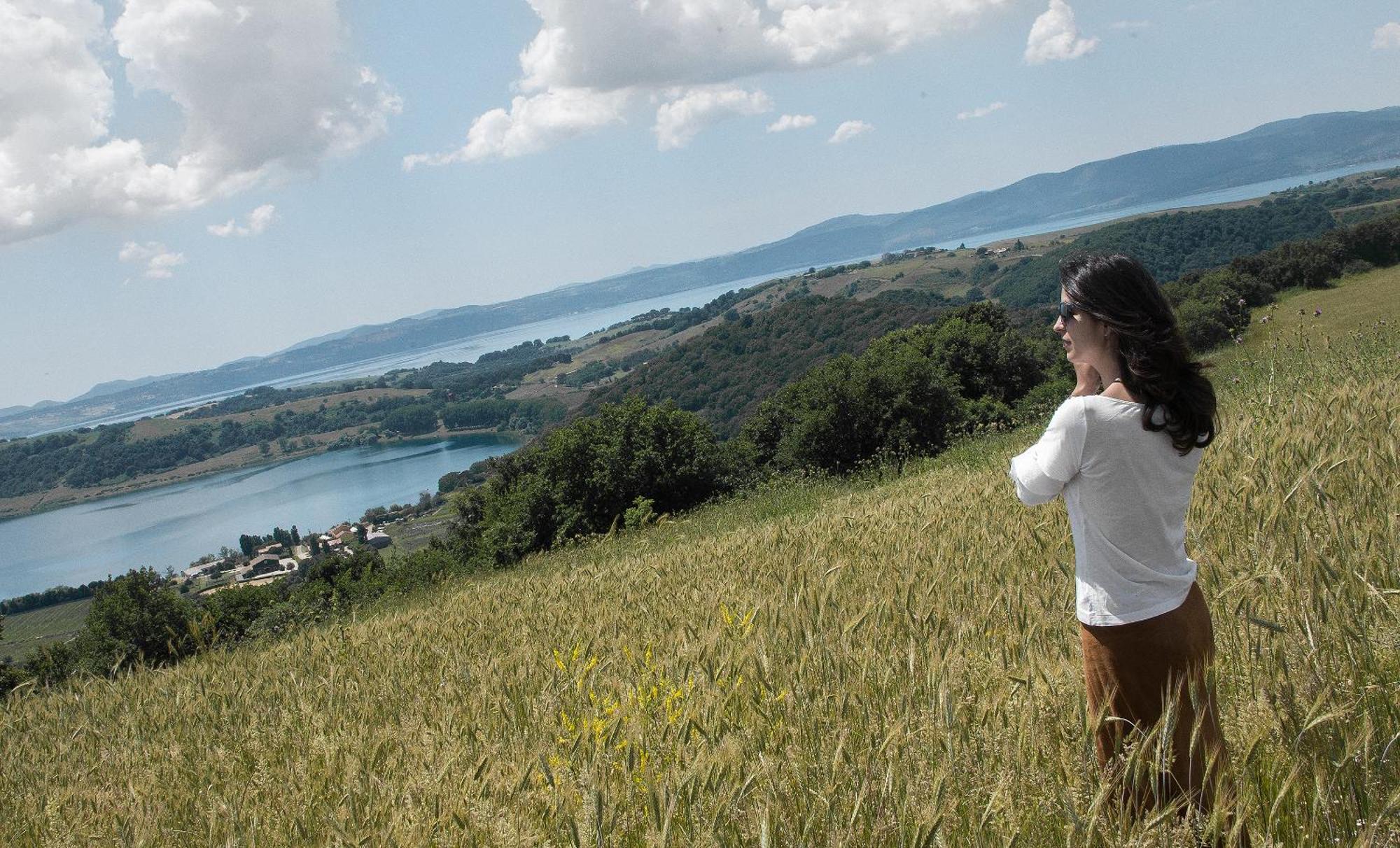 Agriturismo Potrero Grande Sul Lago Di Martignano Con Spiaggia カンパニャーノ・ディ・ローマ エクステリア 写真